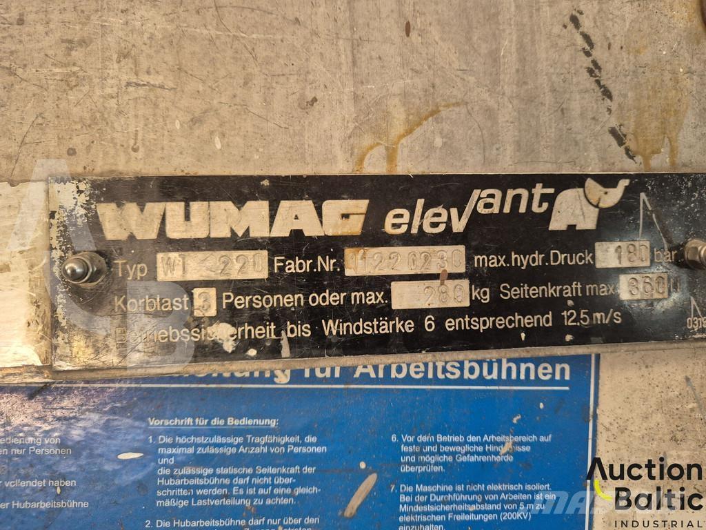 MAN 8.163 المنصات الهوائية المثبتة على شاحنة