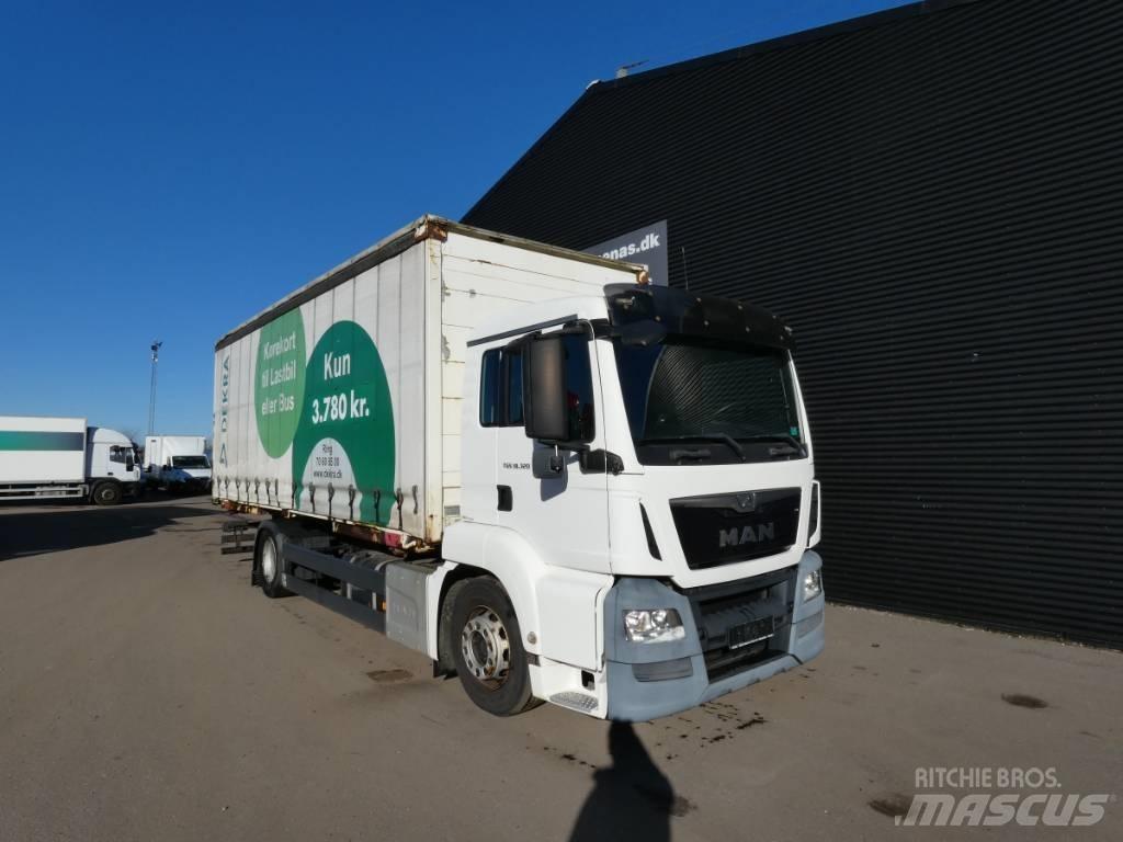 MAN TGS 18.320 شاحنات بغطاء جانبي