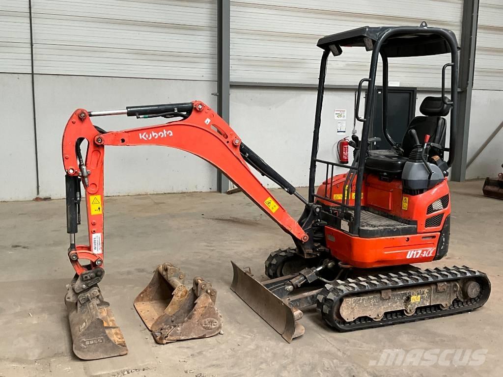 Kubota U 17-3 A حفارات صغيرة أقل من 7 طن (حفارات صغيرة)