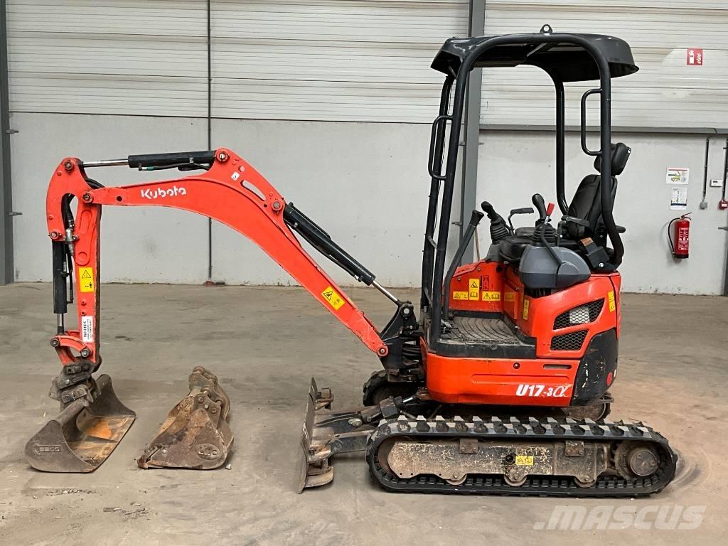 Kubota U 17-3 A حفارات صغيرة أقل من 7 طن (حفارات صغيرة)