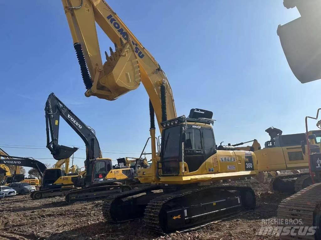 Komatsu PC 350-7 حفارات زحافة