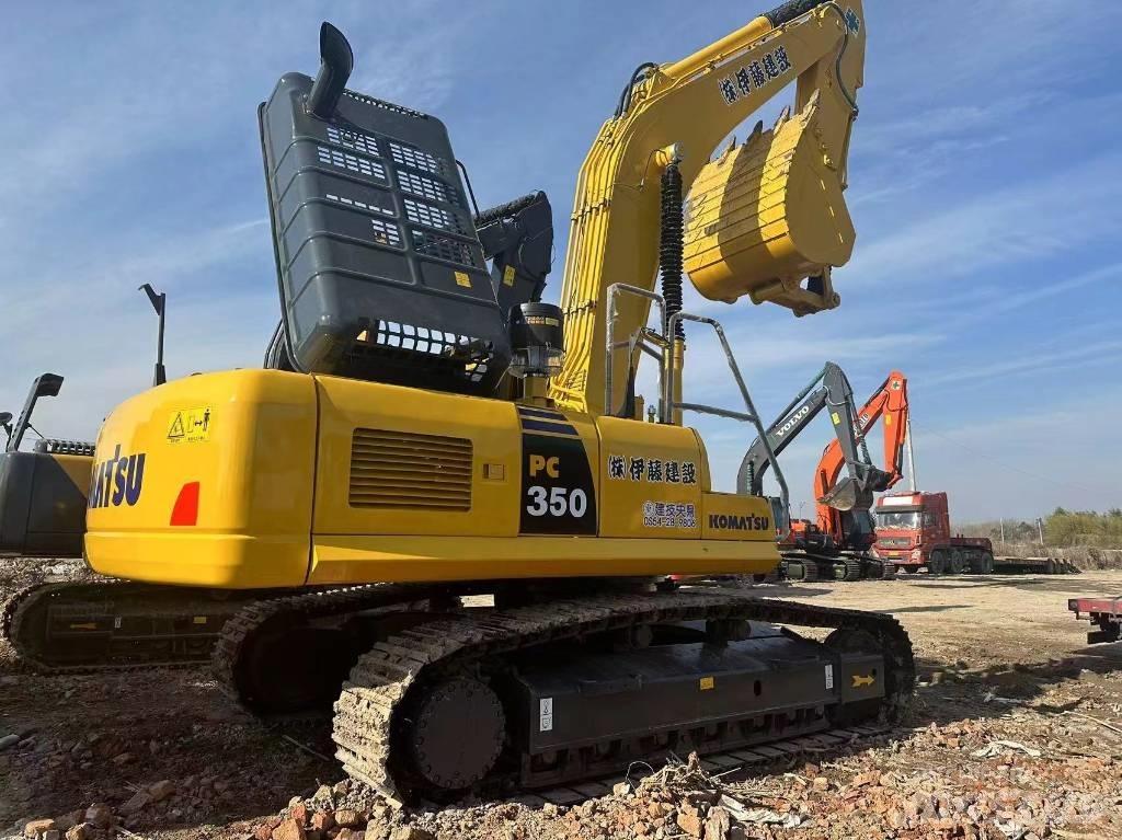 Komatsu PC 350-7 حفارات زحافة