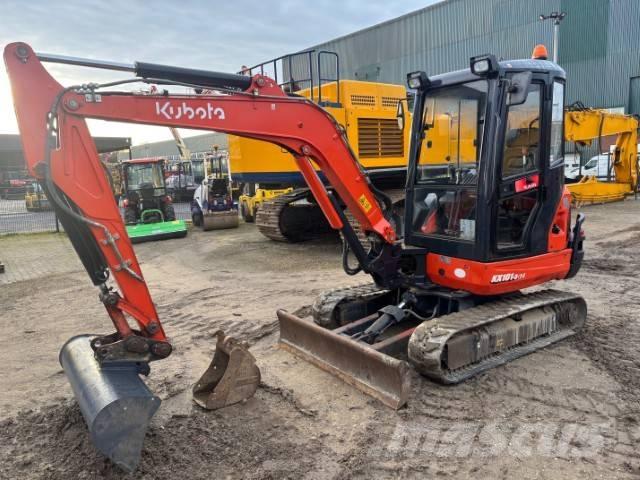 Kubota KX 101-3 حفارات صغيرة أقل من 7 طن (حفارات صغيرة)