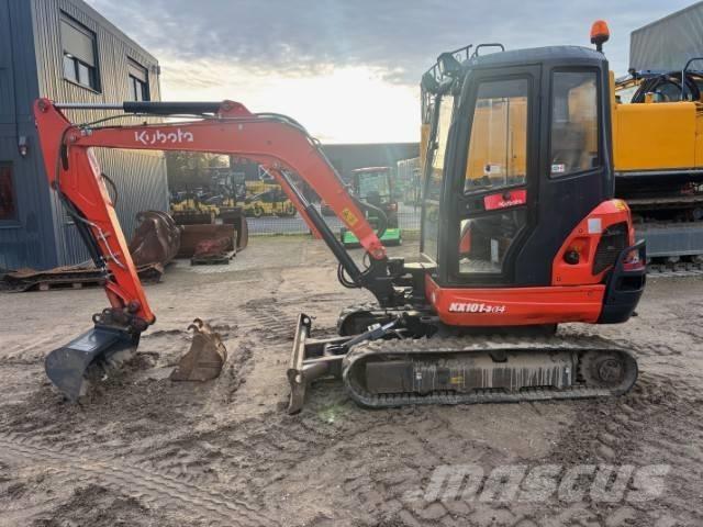 Kubota KX 101-3 حفارات صغيرة أقل من 7 طن (حفارات صغيرة)