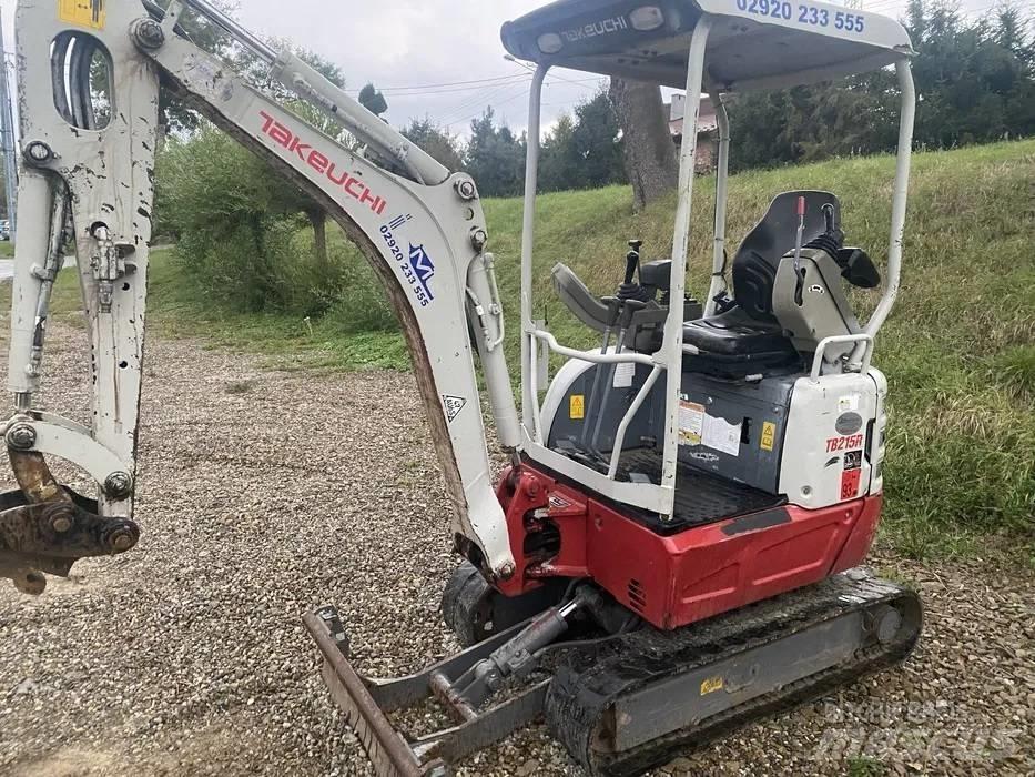 Takeuchi TB 215 R حفارات صغيرة أقل من 7 طن (حفارات صغيرة)