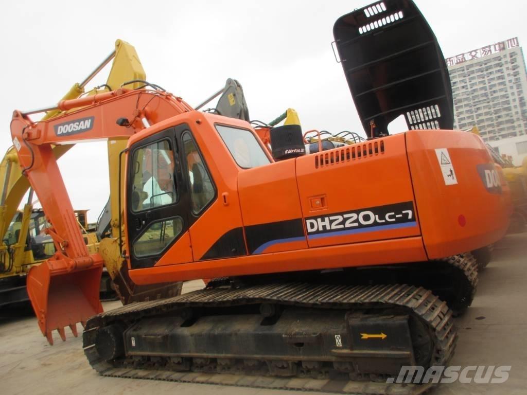 Doosan DH 220 LC-7 حفارات زحافة