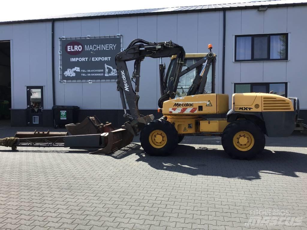 Mecalac 12 MXT حفارات بعجل