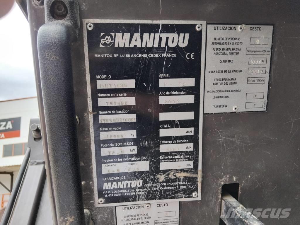 Manitou MRT1635 مناولات متداخلة