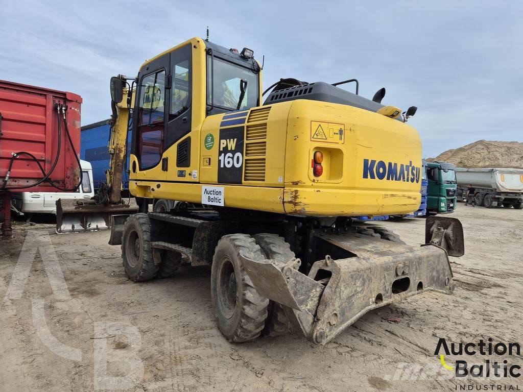 Komatsu PW160 حفارات بعجل