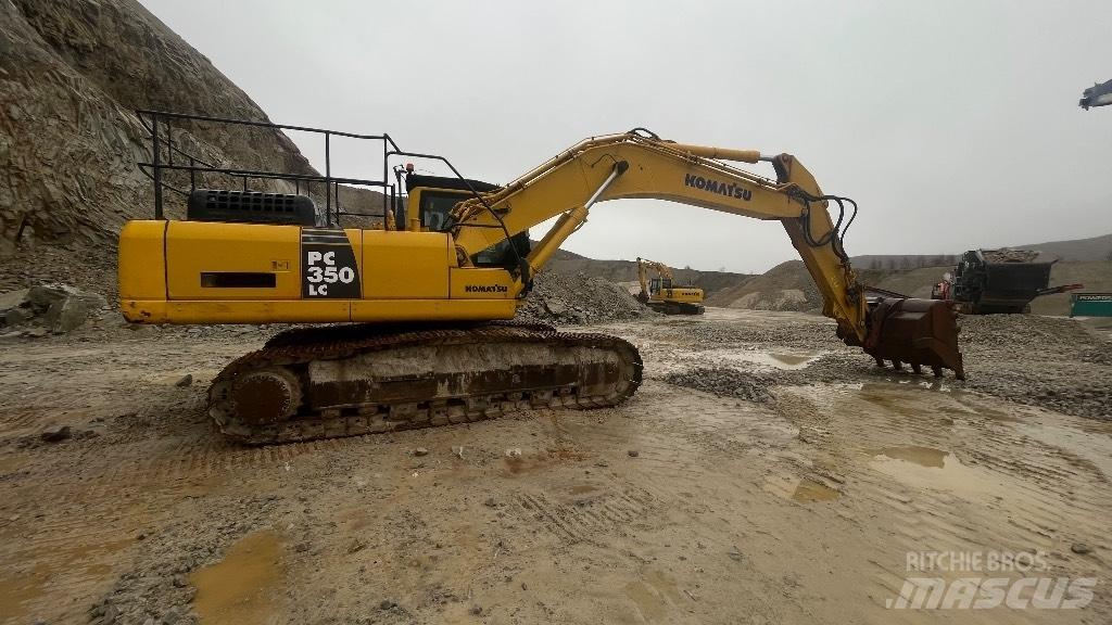Komatsu PC 350-8 حفارات زحافة