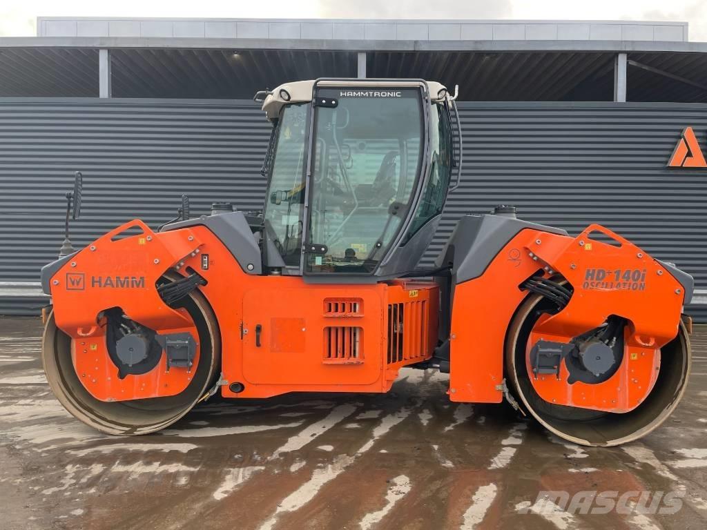 Hamm HD+ 140I VO مداحل ثنائية الاسطوانة