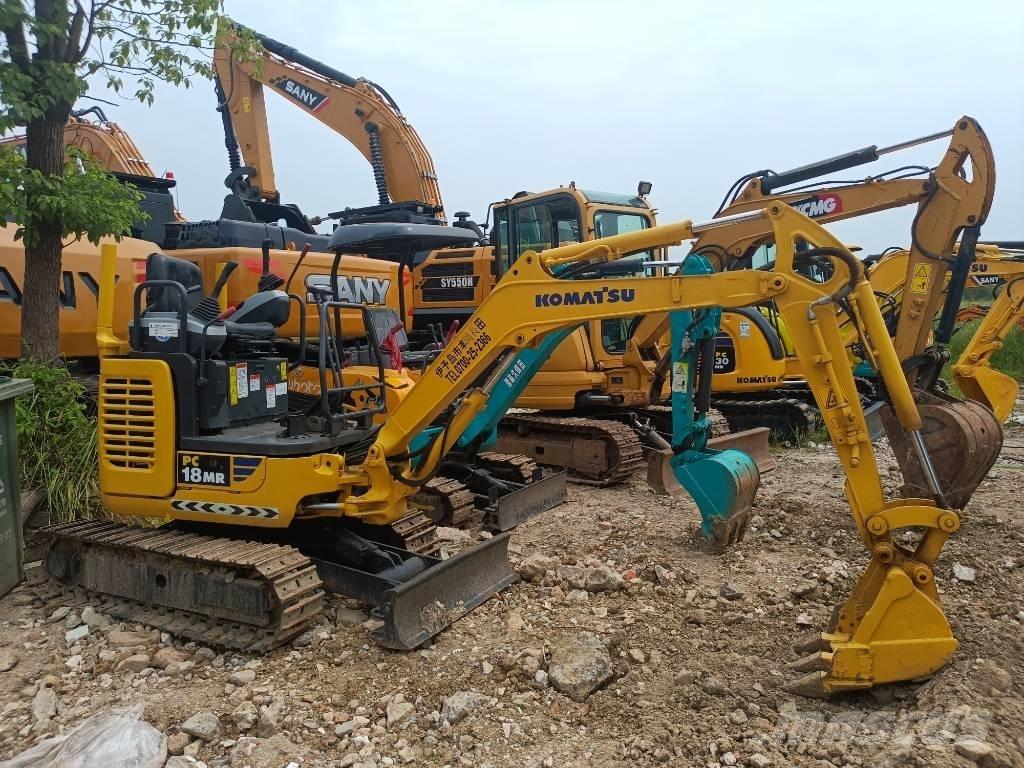 Komatsu PC 18 حفارات زحافة