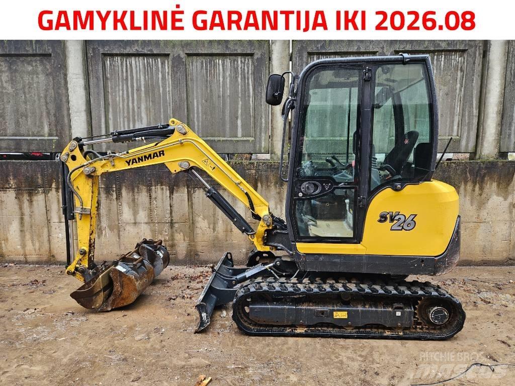 Yanmar SV 26 حفارات صغيرة أقل من 7 طن (حفارات صغيرة)