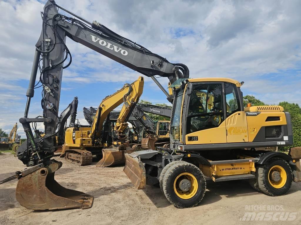 Volvo EW 160 D حفارات بعجل