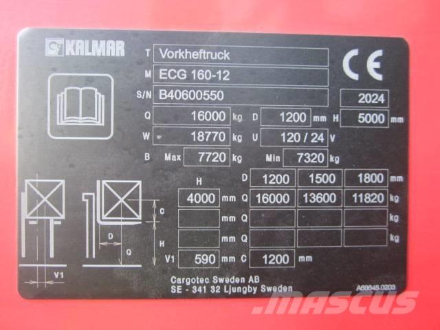 Kalmar ECG 160-12 شاحنات ذات رافعات شوكية تعمل بالكهرباء