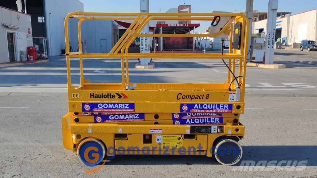 Haulotte Compact 8 رافعات مقصية الشكل