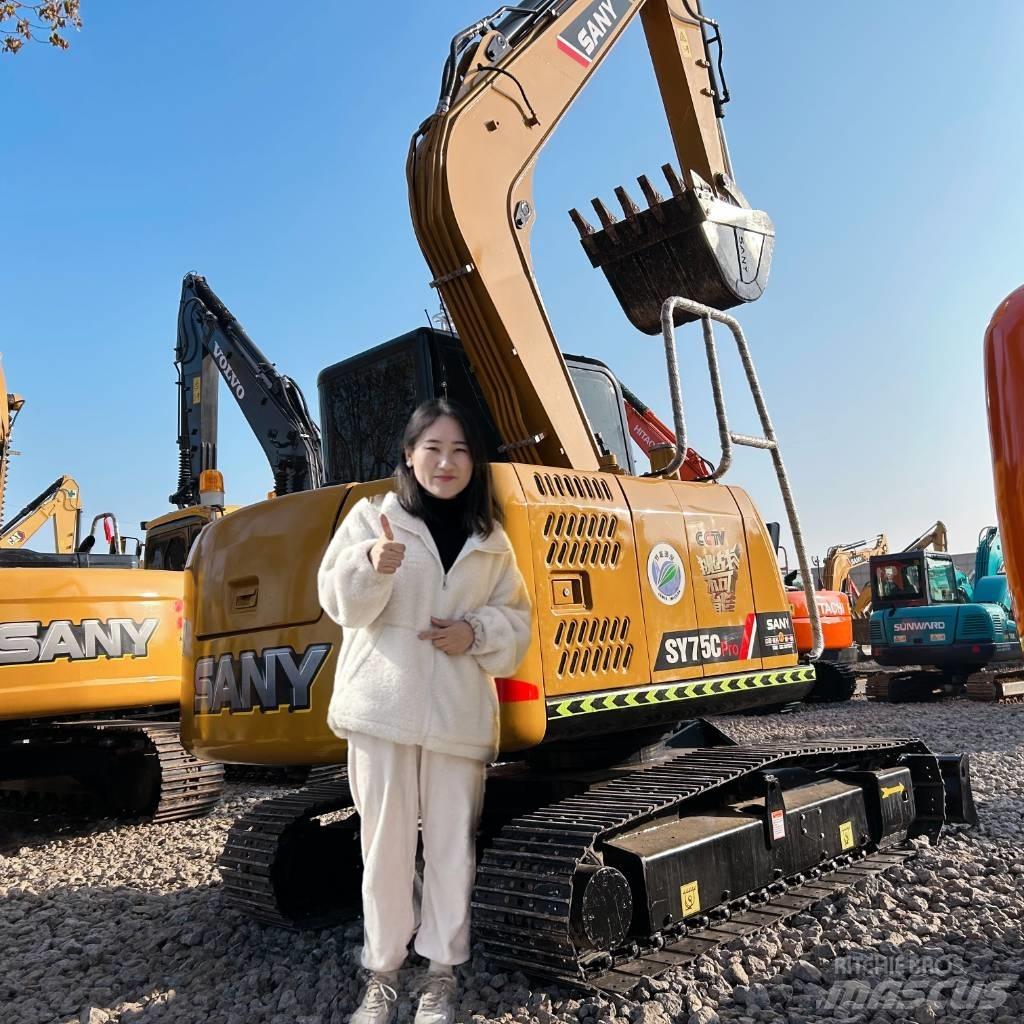 Sany SY 75 C pro حفارات زحافة