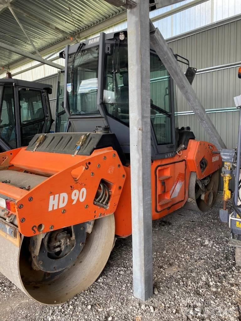 Hamm HD 90 مداحل ثنائية الاسطوانة