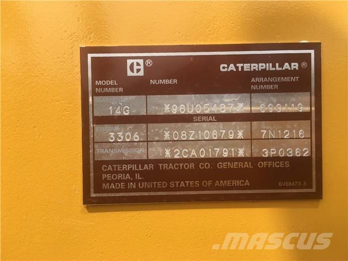 CAT 14 G معدات تمهيد الطرق