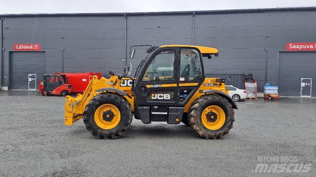 JCB 532-60 Agri معدات مناولة لأغراض الزراعة