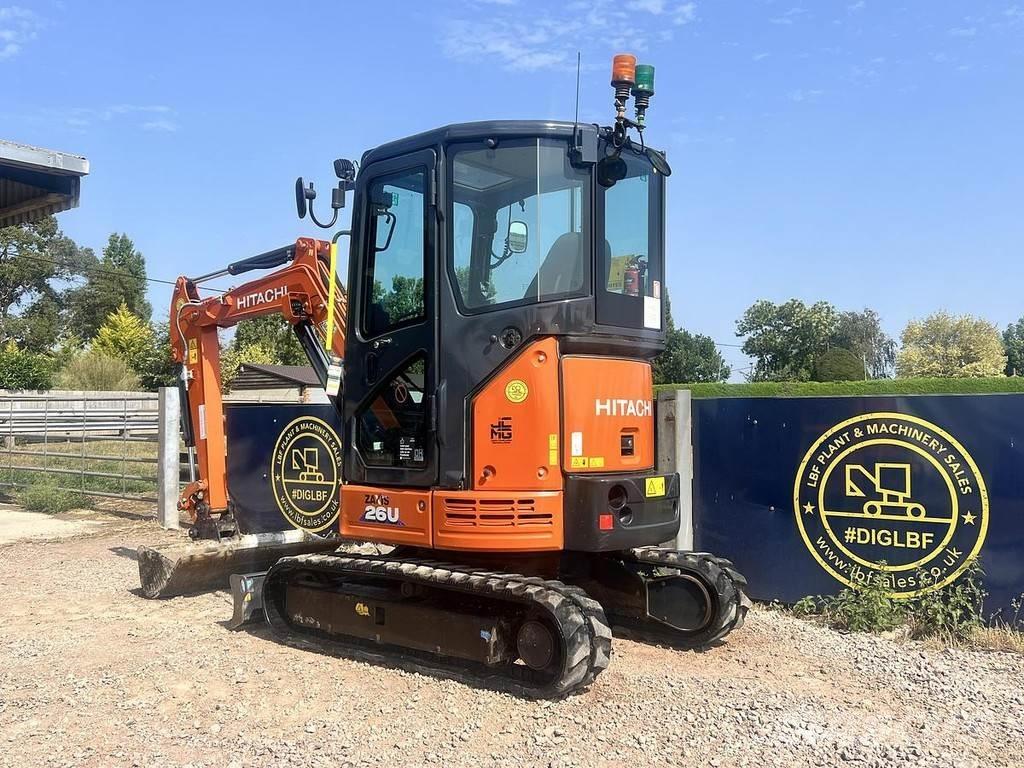 Hitachi ZX26U حفارات خاصة