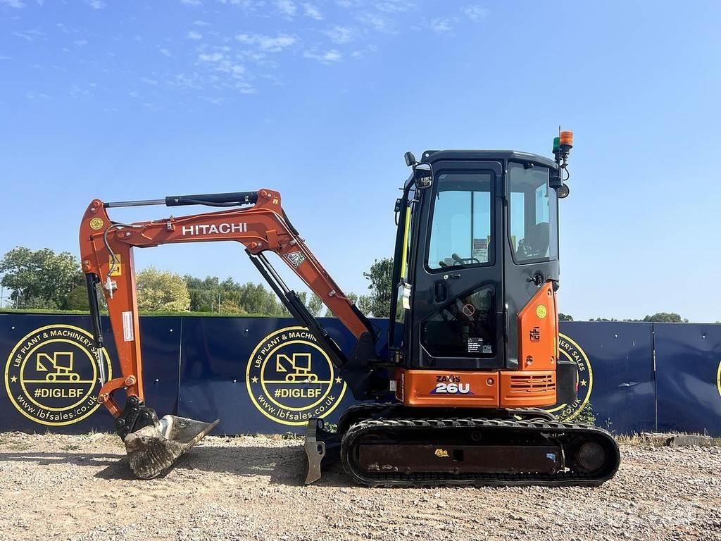 Hitachi ZX26U حفارات خاصة