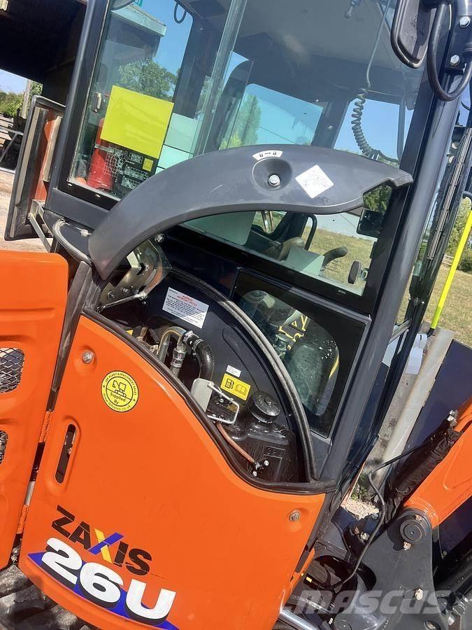 Hitachi ZX26U حفارات خاصة