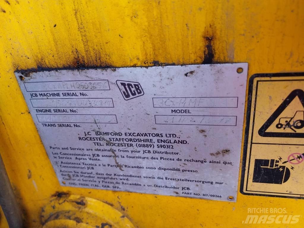JCB 3 CX 14 MF لوادر ذات جرافات عكسية