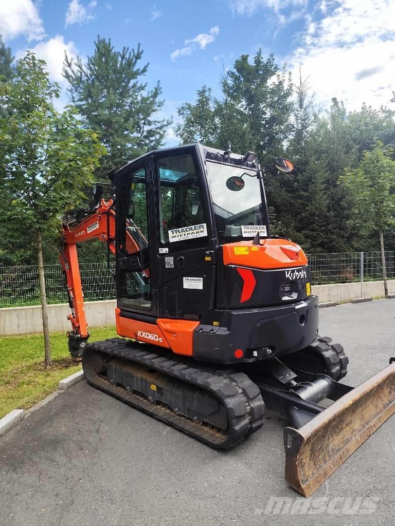 Kubota KX 060-5 حفارات صغيرة أقل من 7 طن (حفارات صغيرة)