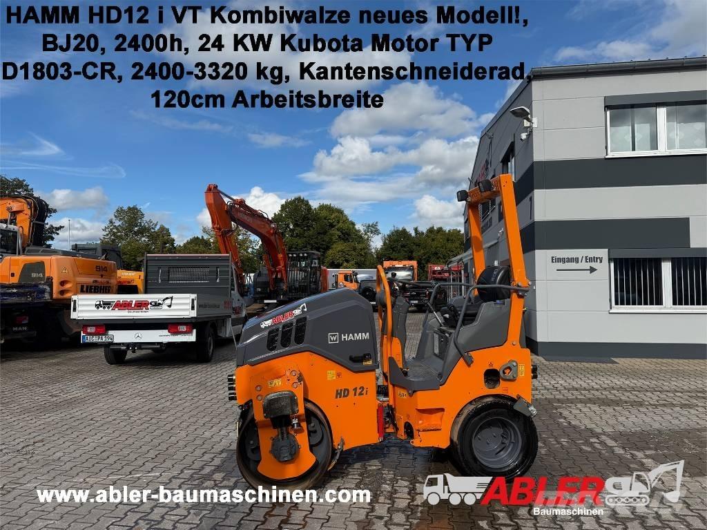 Hamm HD 12i VT مداحل مزدوجة