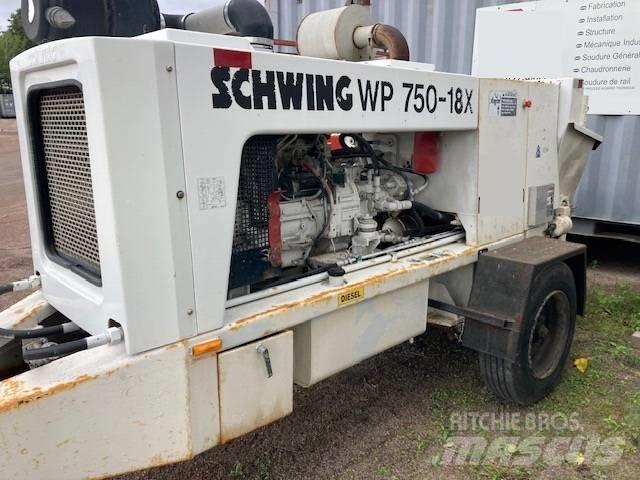 Schwing WP750 18X مضخات خرسانة