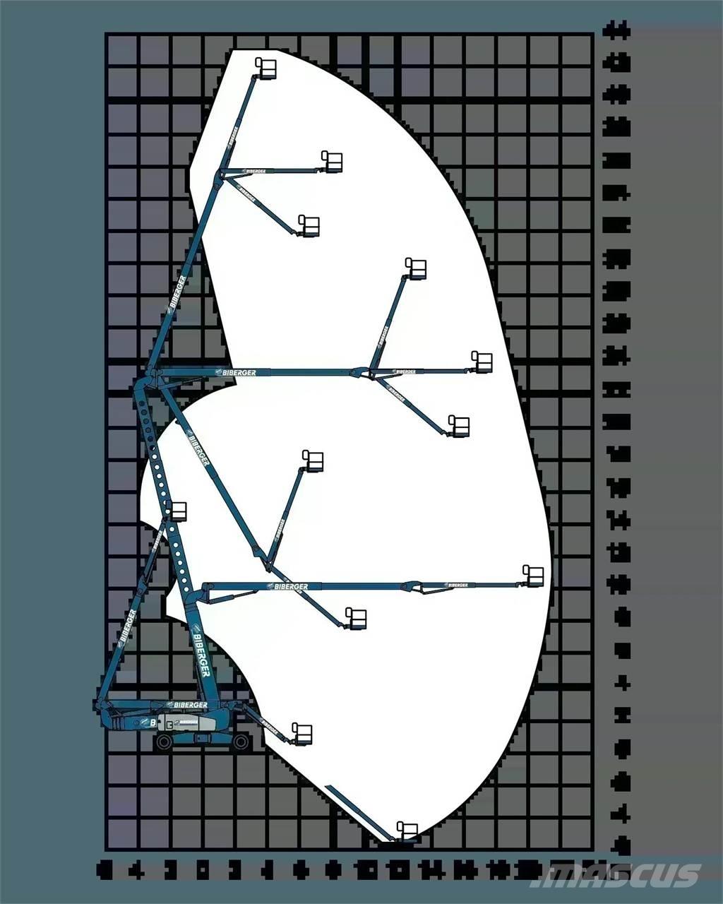Genie ZX 135 رافعات سلة مفصلية