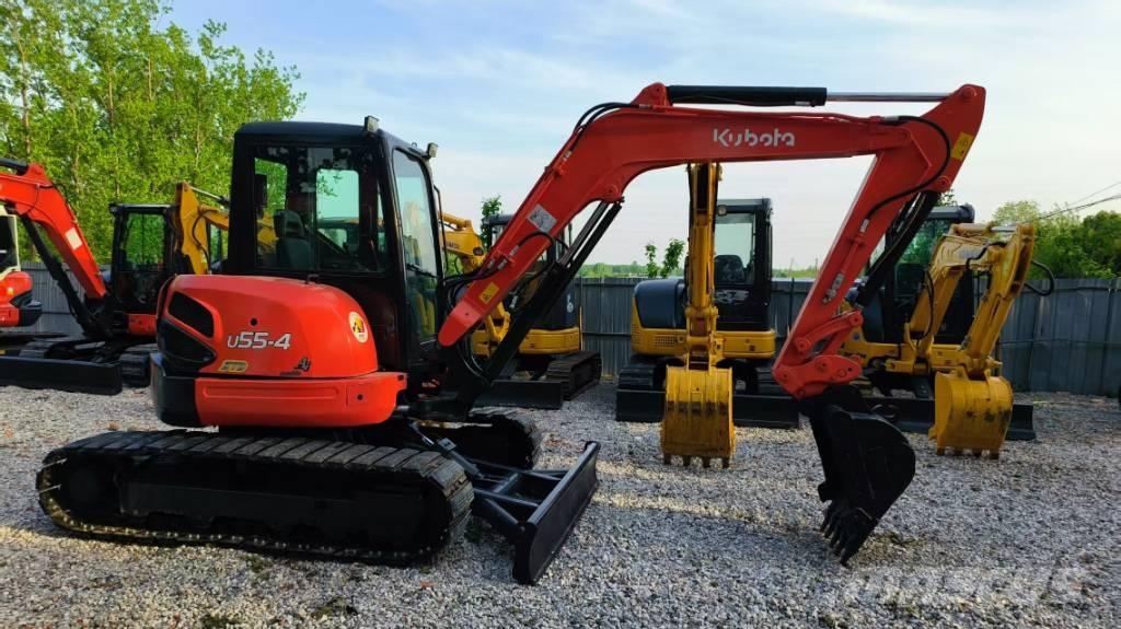 Kubota U 55-4 حفارات صغيرة أقل من 7 طن (حفارات صغيرة)