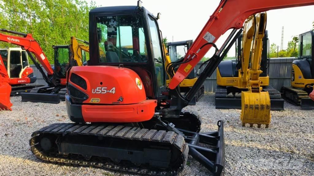 Kubota U 55-4 حفارات صغيرة أقل من 7 طن (حفارات صغيرة)