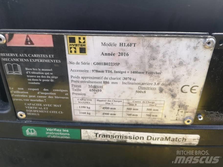 Hyster H 1.6 FT شاحنات LPG