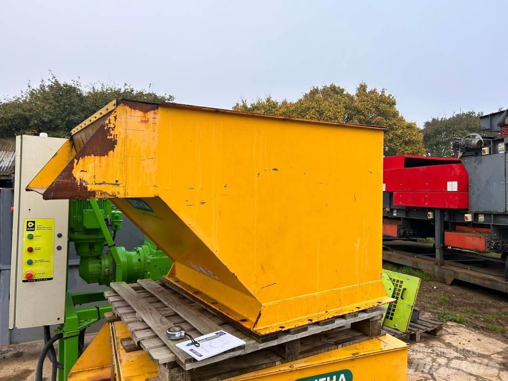 Untha RS50 Feed Hood قطع غيار المخلفات / إعادة التدوير والمحاجر