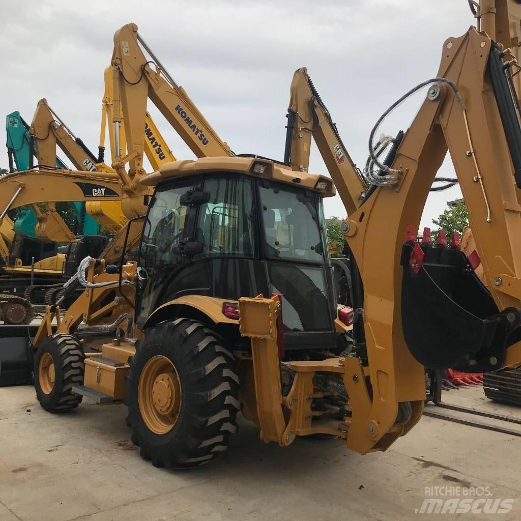 CAT 420 F لوادر ذات جرافات عكسية