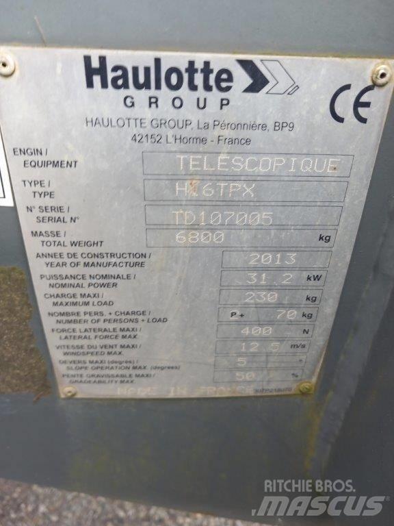 Haulotte H 16 TPX رافعات سلة تلسكوبية