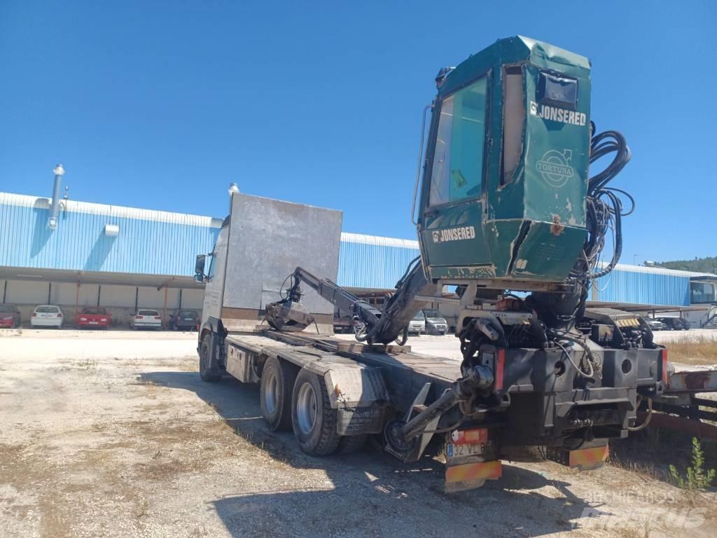 Volvo FH 540 6X4 رافعات أشجار