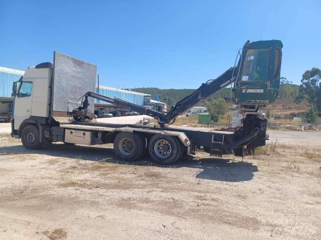 Volvo FH 540 6X4 رافعات أشجار