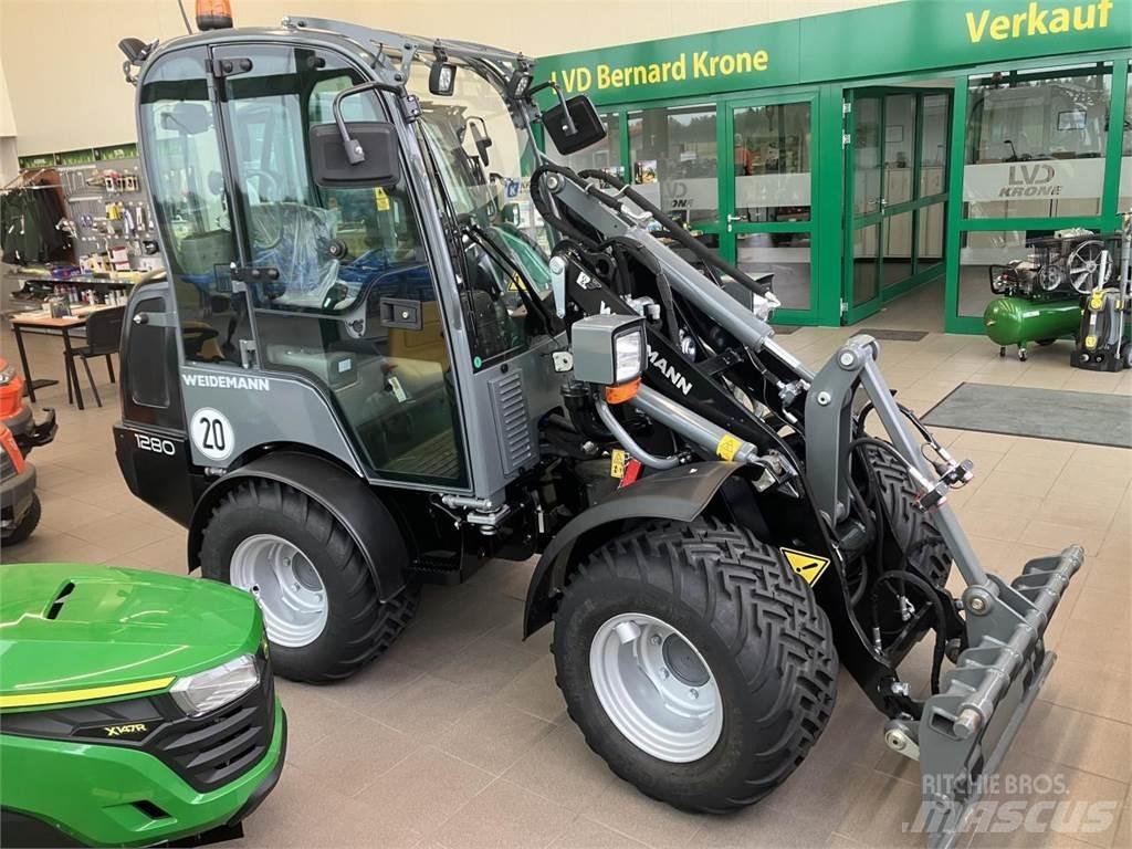 Weidemann 1280 لوادر صغيرة