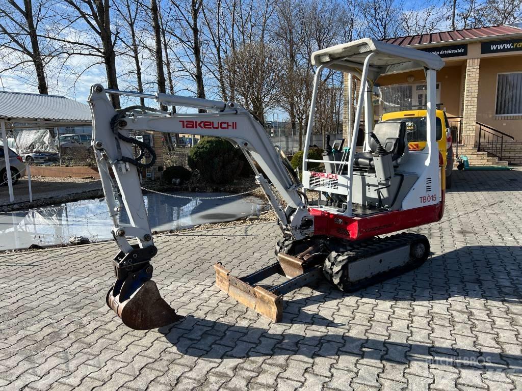 Takeuchi TB015 حفارات صغيرة أقل من 7 طن (حفارات صغيرة)