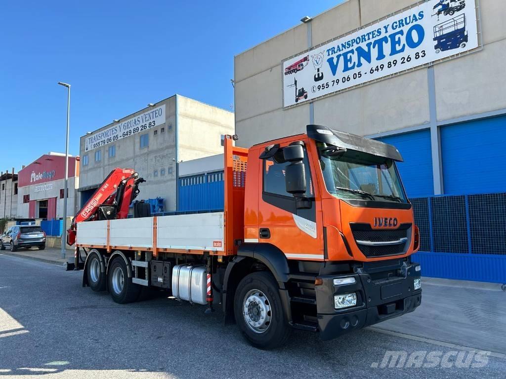 Iveco Stralis 420 شاحنات الرافعات