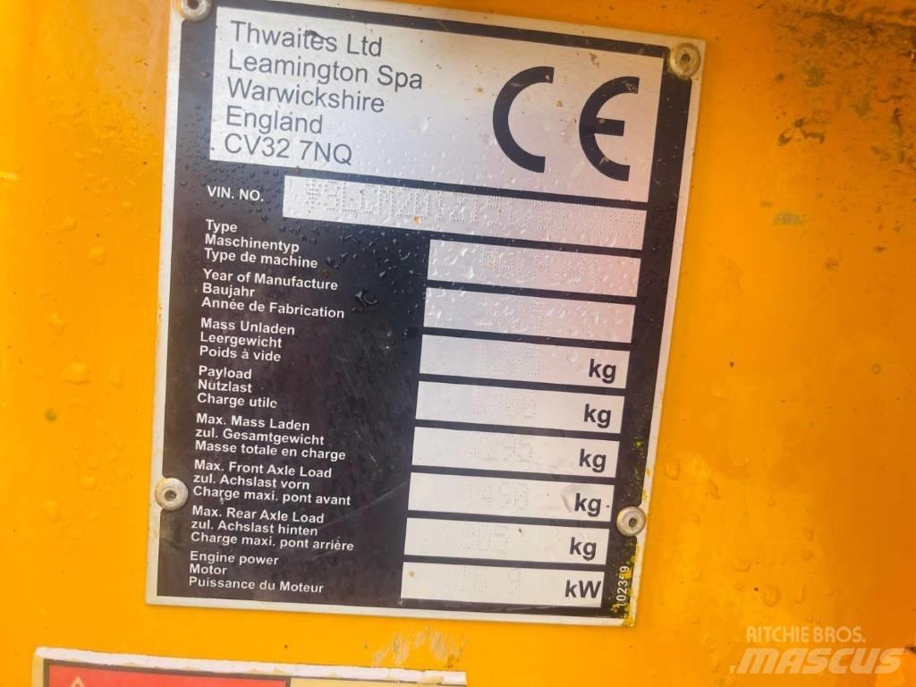 Thwaites Mach 201 عربات نقل قلابة للمواقع