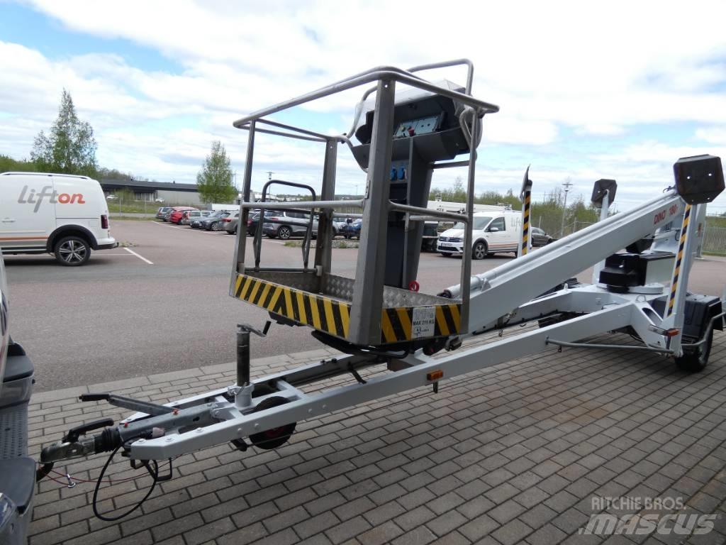 Dino 180 T  Skylift المنصات الهوائية المثبتة على مقطورة