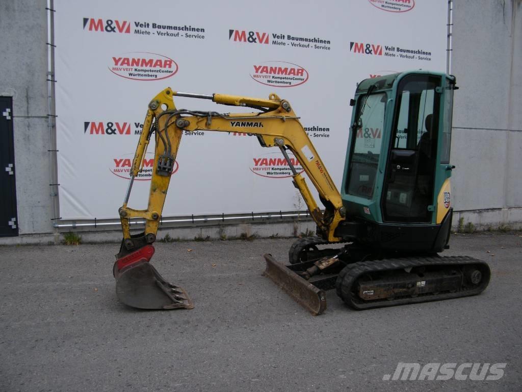 Yanmar Vio 25 CR-3 حفارات صغيرة أقل من 7 طن (حفارات صغيرة)