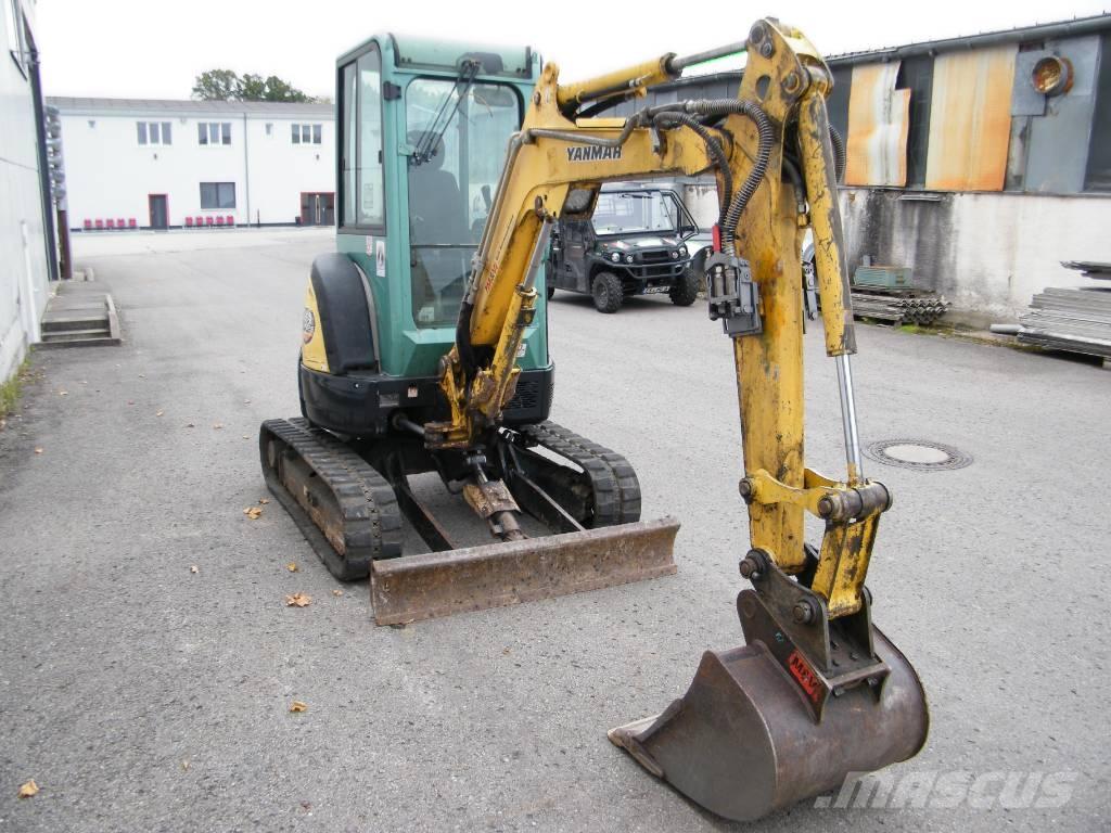 Yanmar Vio 25 CR-3 حفارات صغيرة أقل من 7 طن (حفارات صغيرة)