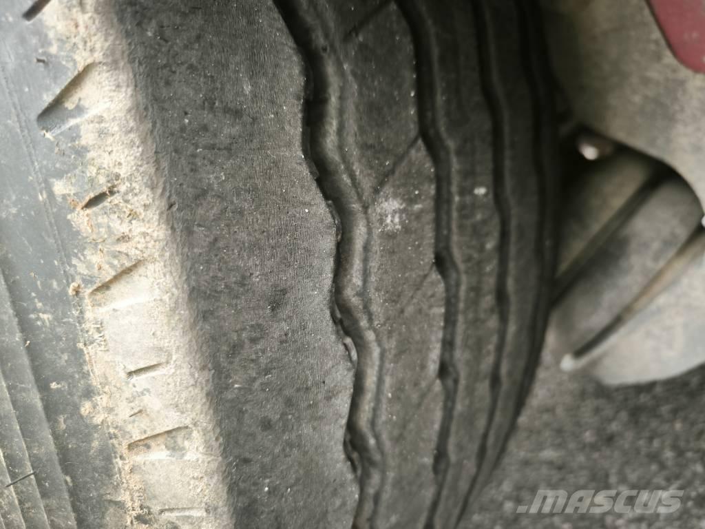 Mega MNW نصف مقطورات قلابة