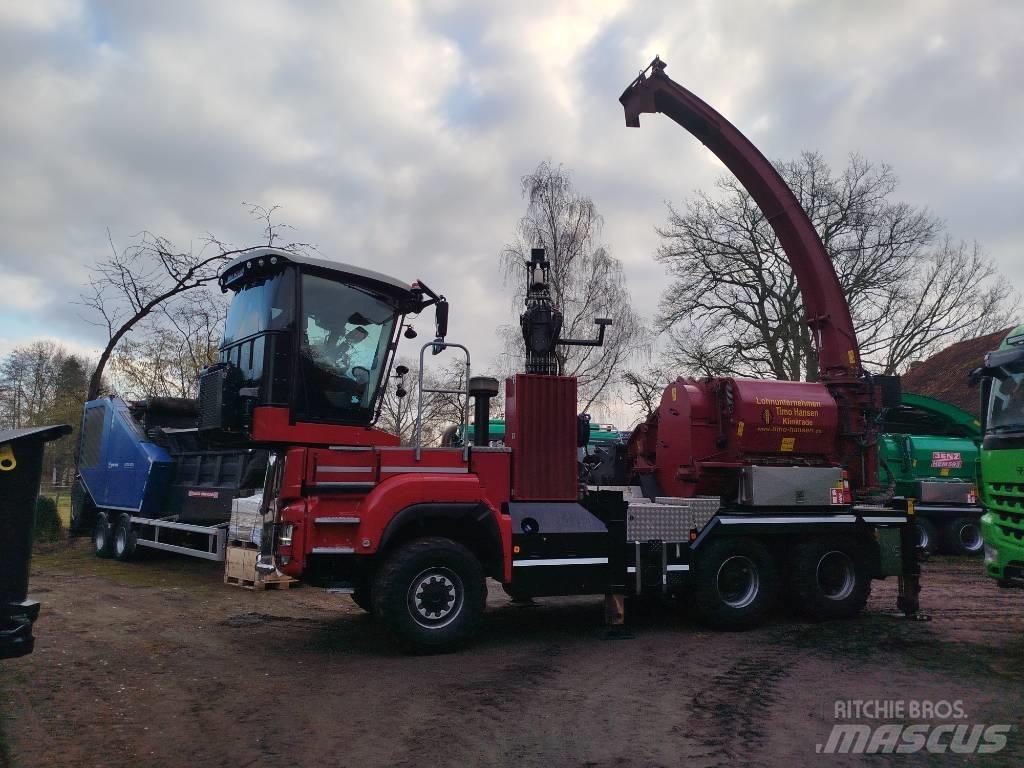 JENZ HEM 593 R-Cobra ماكينات تقطيع أخشاب الحراجة