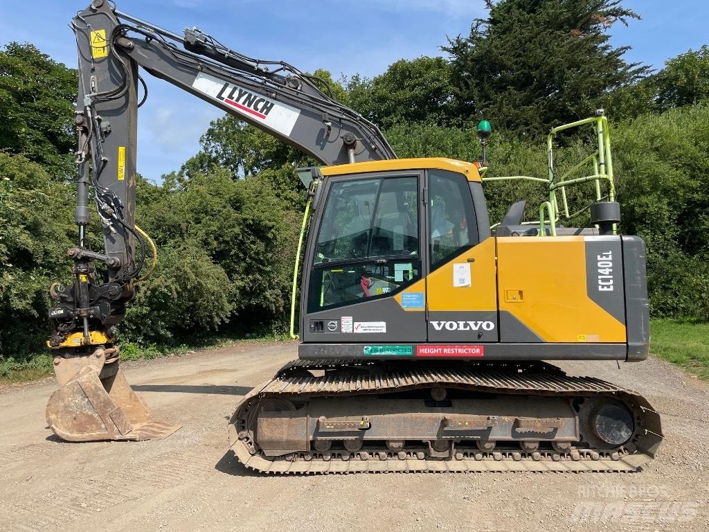 Volvo EC 140 EL حفارات زحافة